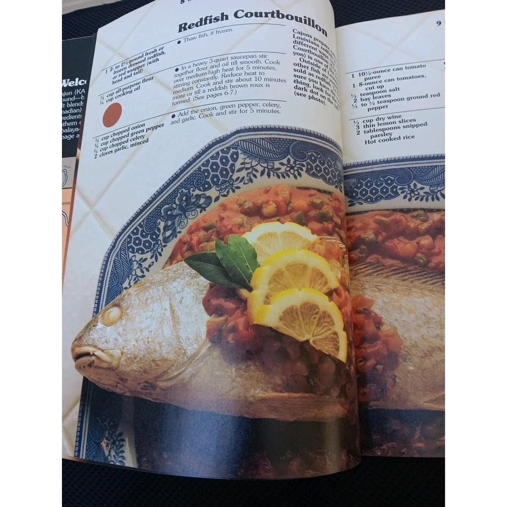 Better Homes and Gardens Cookbook‎ Cajun Cooking Hardcover 1987 Vintage